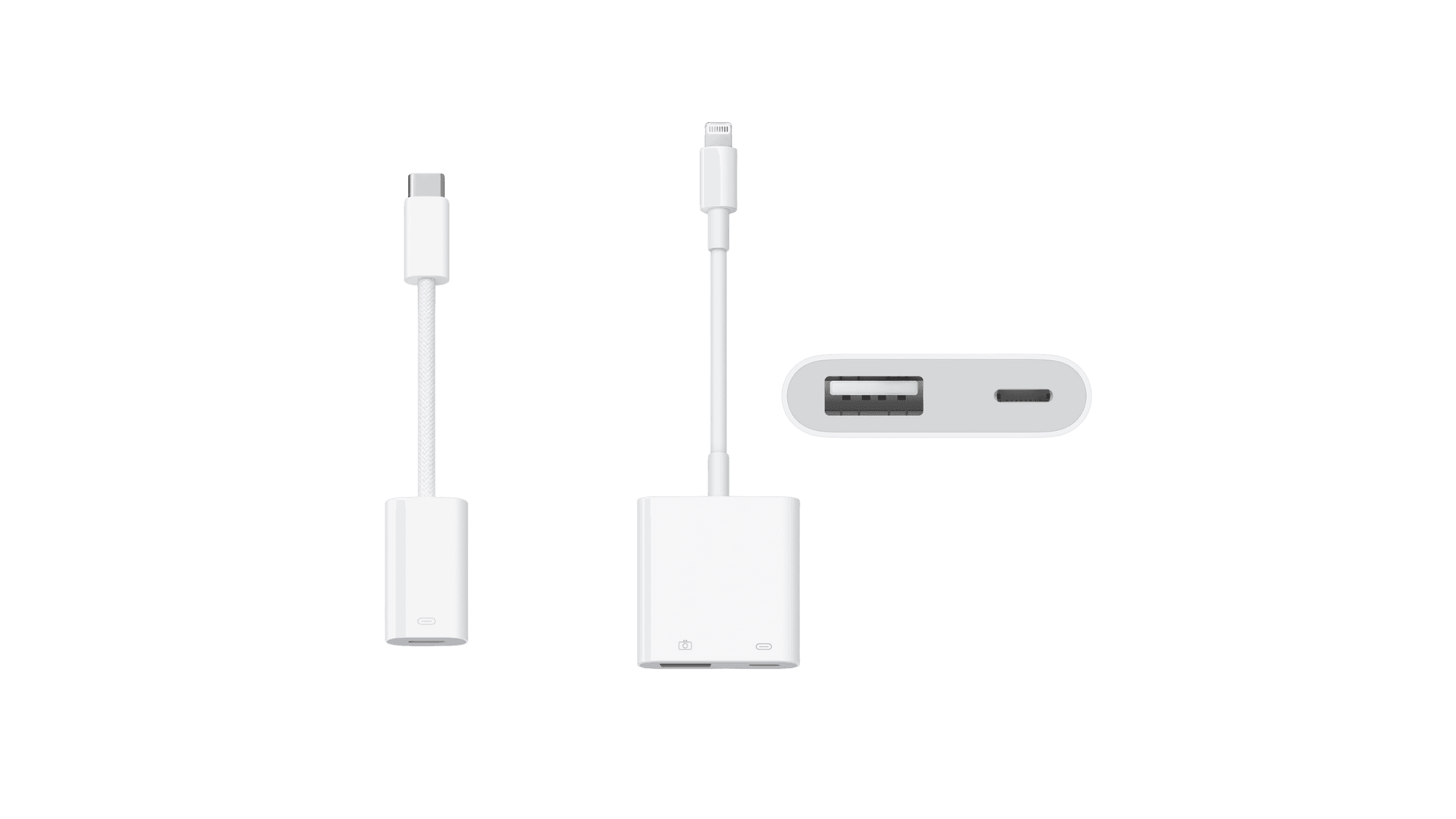 Lightning to USBc adapters for iphones